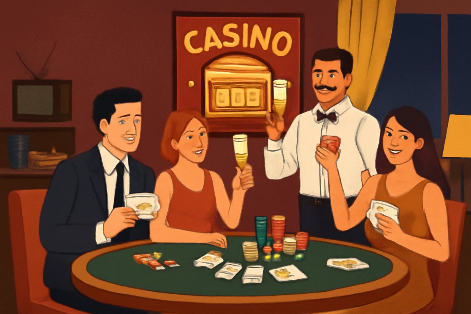 Jak zorganizować domową imprezę kasynową Twój własny Vegas w salonie